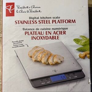Digital Kitchen Scale with Stainless Steel  Finish